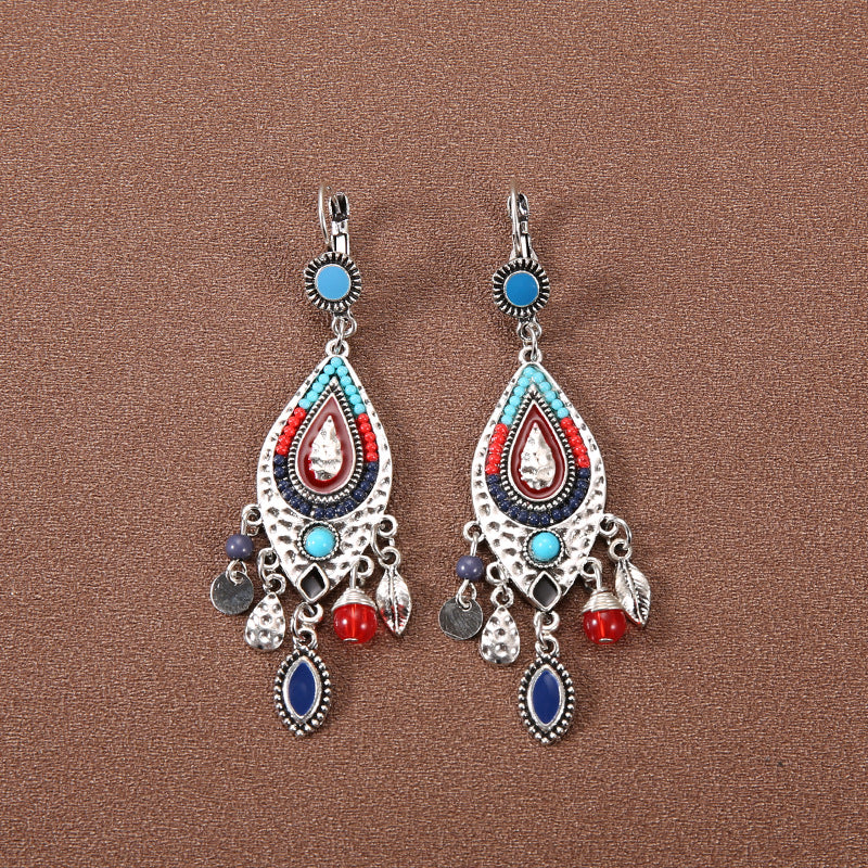 Wholesale Vintage Bohemian Tassel Earrings